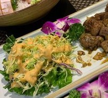 Beef Rolls with Enoki Mushrooms