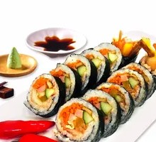 Kimchi Seaweed Rice Roll