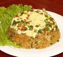 Egg and Beef Brisket Fried Rice