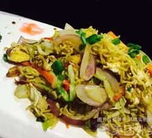 Egg and Ham Fried Noodles