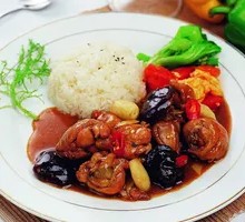 Shiitake Chicken Rice