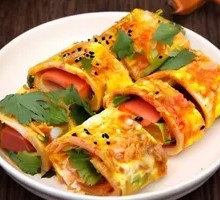 Double Egg Double Sausage Grilled Noodle