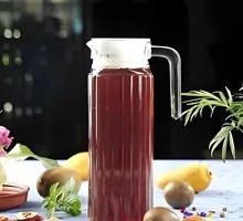 Freshly Brewed Plum Syrup Drink