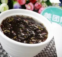 Seaweed and Egg Soup