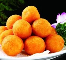 Taro Sweet Potato Balls