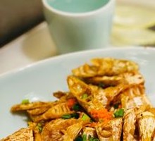 Shrimp Roe Stir-Fried Spring Bamboo Shoots