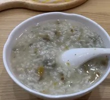 Century Egg and Pork Porridge