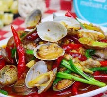 Spicy Stir-Fried Clams