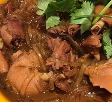 Chicken Stewed with Mushrooms