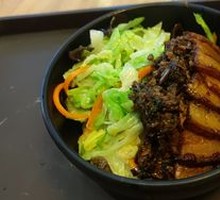Preserved Vegetable Braised Pork Rice