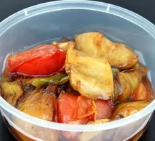 Braised Eggplant Rice