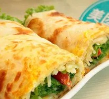 Pork Tenderloin Egg Pancake