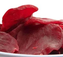 Steamed Purple Sweet Potato Slices