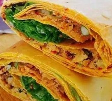 Shandong Millet Black Pepper Sauce Pancake