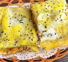 Mixed Grain Double Egg Thin Crisp Pancake