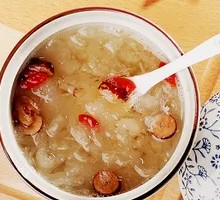 Red Date Pear Gelatin Soup