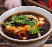 Traditional Braised Tofu Brain with Sauce