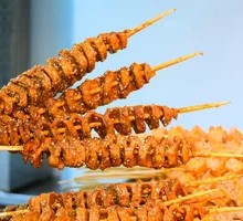 Spicy Large Wheat Gluten Skewers
