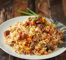 Grilled Meat Fried Rice