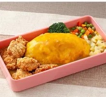 Tonkatsu Omelet Rice