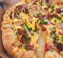 American-style Bacon & Potato Pizza