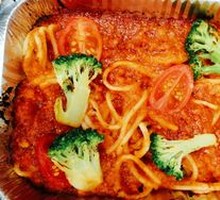 Italian-style Meat Sauce Noodles