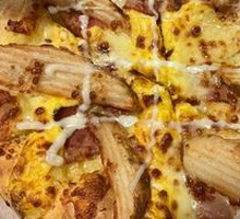 American-style Bacon & Potato Pizza