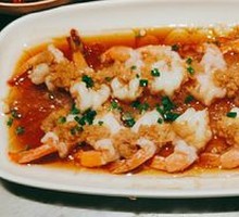 Garlic Shrimp with Rice Noodles