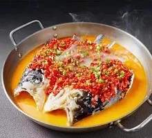 Steamed Fish Head with Spicy Chopped Chili