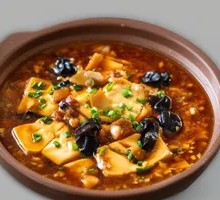 Steamed Tofu in Bowl