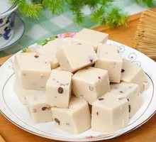 Red Bean and Yam Dessert