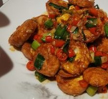 Pan-fried Quail Eggs