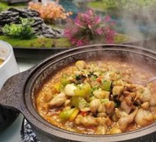 Stoneware Frog Legs with Beef