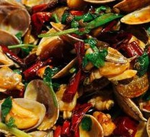 Spicy Stir-Fried Clams