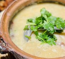 Crab and Shrimp Hot Pot Rice Porridge