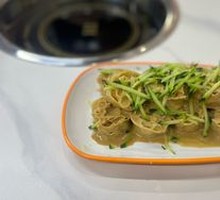 Sesame Sauce Noodles with Lotus Root