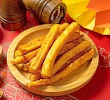 Glazed Sweet Potato Strips