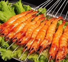 Salt-Baked Large Shrimp