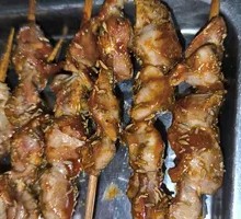 Grilled Chicken Gizzard