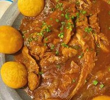Braised Sea Mixed Fish in Sauce