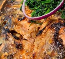 Sauce-Flavored Grilled Fish