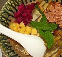 Brown Sugar Glutinous Rice Balls with Ice Jelly