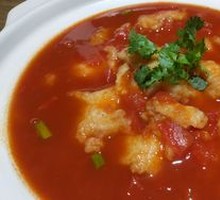 Sauce-Cooked Cod Fillet