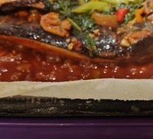 Fresh Steamed Fish in Paper Wrap