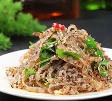 Spicy and Sour Fish Skin