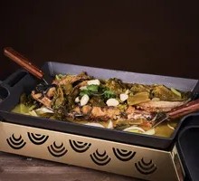 Golden Sour Pickle Crispy Roast Fish