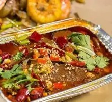 Aluminum-Wrapped Duck Blood