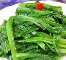 Stir-fried Oil-mustard Greens
