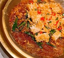 Steamed Squid with Garlic and Vermicelli