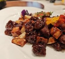 Mushroom-flavored Steak Cubes